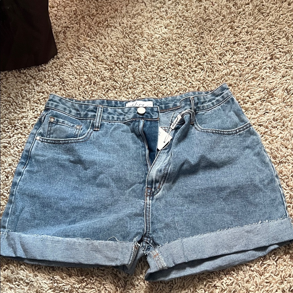 Petal & Pup Blue Jean Shorts